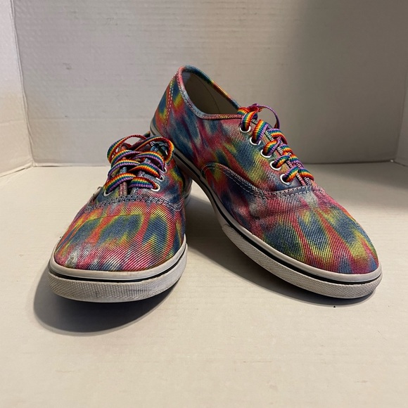 Vans Men/Women Rainbow Burst Sneakers - Picture 2 of 12